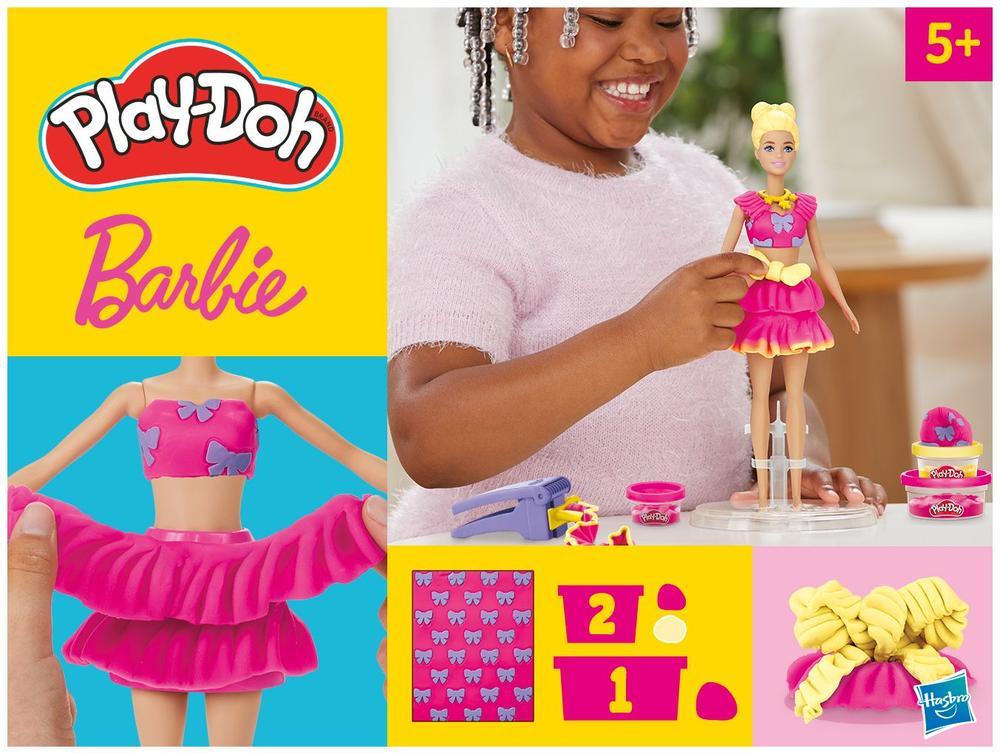 Boneca Barbie Play-Doh Babados e Laços  - 2