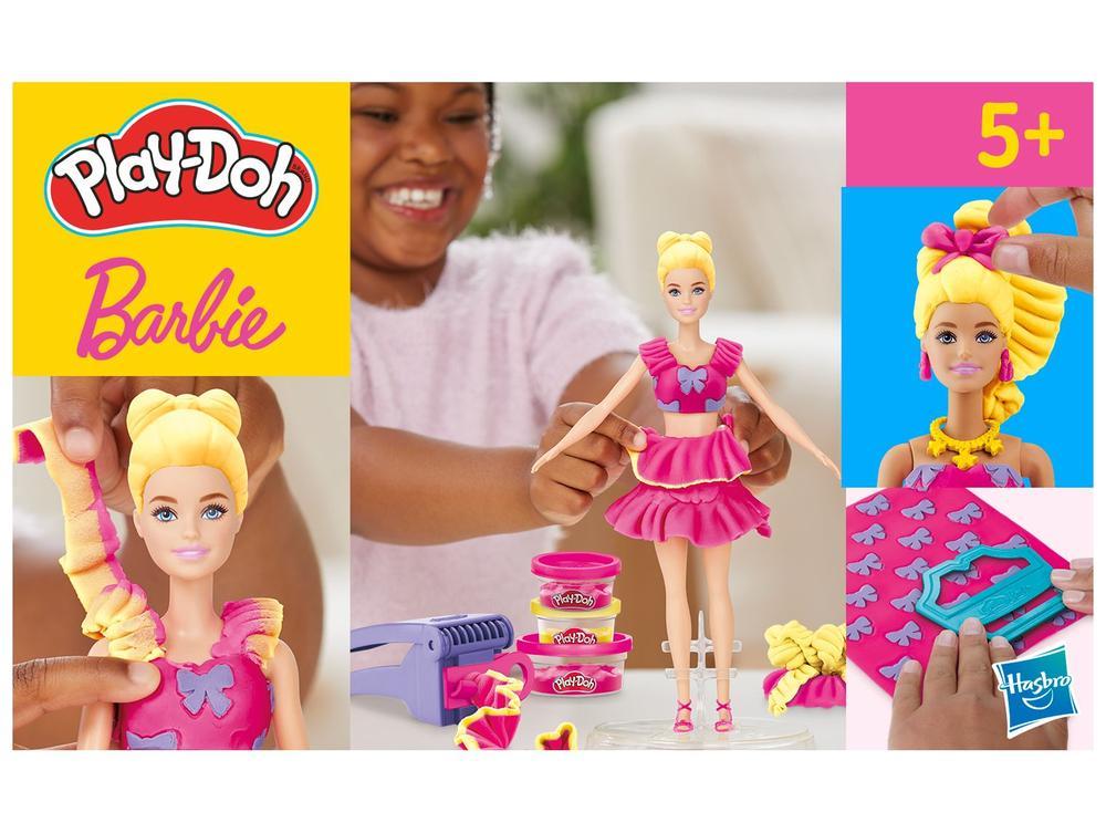 Boneca Barbie Play-Doh Babados e Laços  - 3