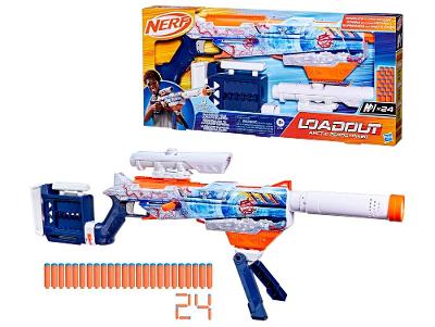 Lançador de Dardos Nerf Loadout Artic Zerostriker