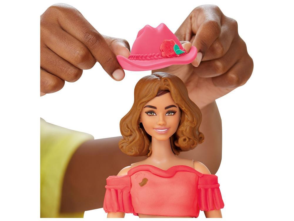 Boneca Barbie Play-Doh Arranjos e Franjas  - 4