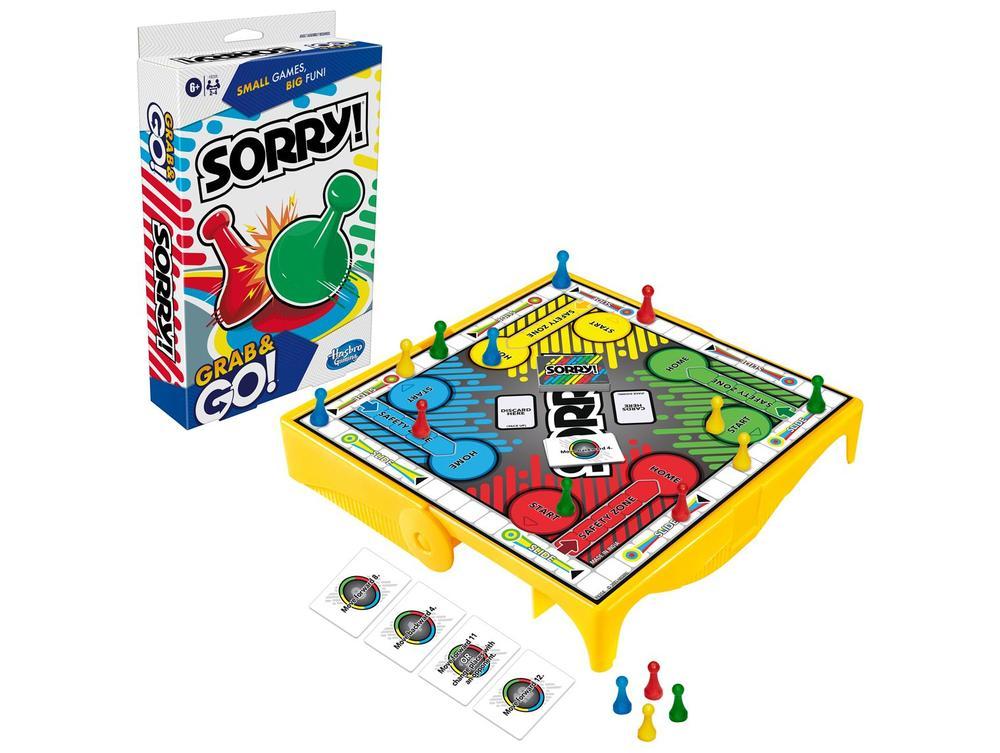Jogo Sorry! Grab & Go! Hasbro Gaming - 1