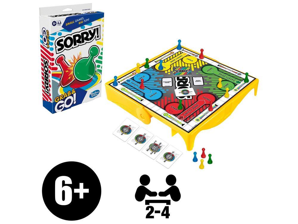 Jogo Sorry! Grab & Go! Hasbro Gaming - 2
