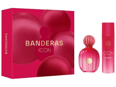 Kit Perfume Feminino Banderas The Icon 1 Eau de Parfum 100ml + 1 Desodorante spray 150ml