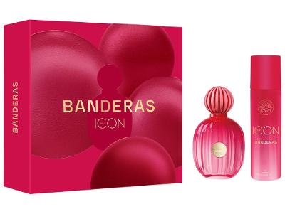 Kit Perfume Feminino Banderas The Icon 1 Eau de Parfum 100ml + 1 Desodorante spray 150ml