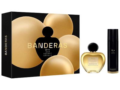 Kit Perfume Feminino Banderas Her Secret Absolu 1 Eau de Parfum de 80ml + 1 Desodorante Spray de 150ml