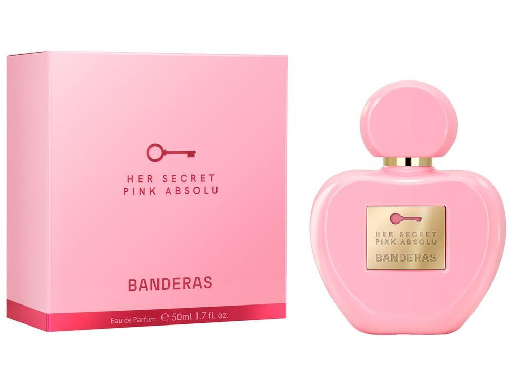 Perfume Banderas Her Secret Pink Absolu Feminino Eau de Parfum de 50ml - 1