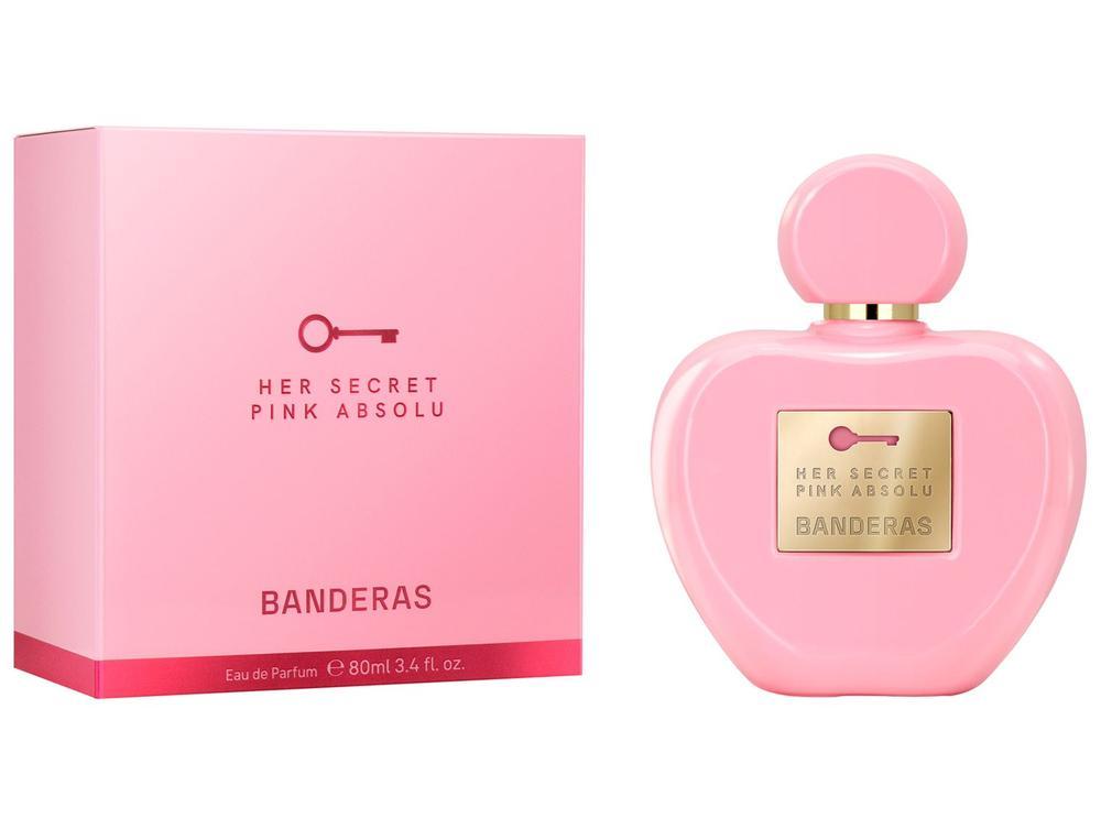 Perfume Banderas Her Secret Pink Absolu Feminino Eau de Parfum de 80ml - 1