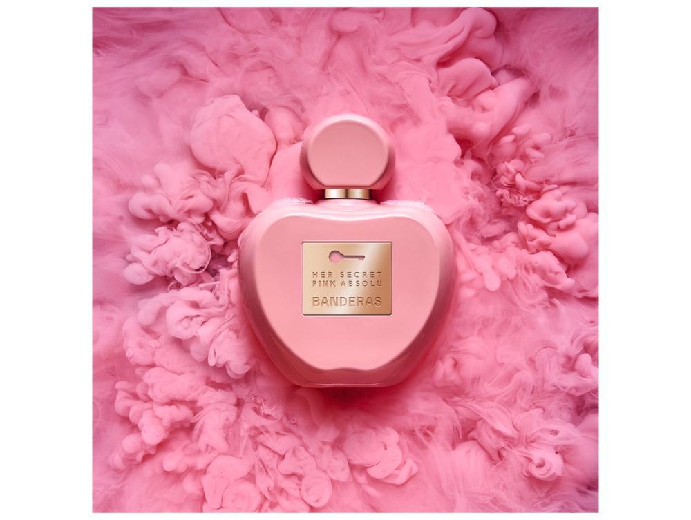 Perfume Banderas Her Secret Pink Absolu Feminino Eau de Parfum de 80ml - 3