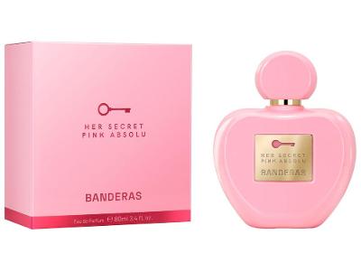 Perfume Banderas Her Secret Pink Absolu Feminino Eau de Parfum de 80ml