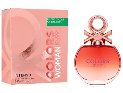 Perfume United Colors of Benetton Colors Rosé Intenso Feminino Eau de Parfum de 80ml