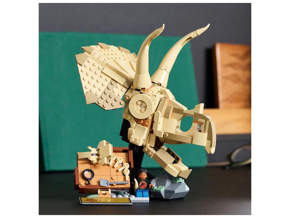 LEGO Fósseis de Dinossauros: Caveira de Triceratop - 3