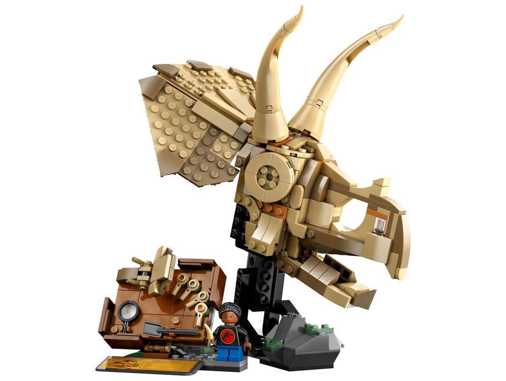 LEGO Fósseis de Dinossauros: Caveira de Triceratop - 7