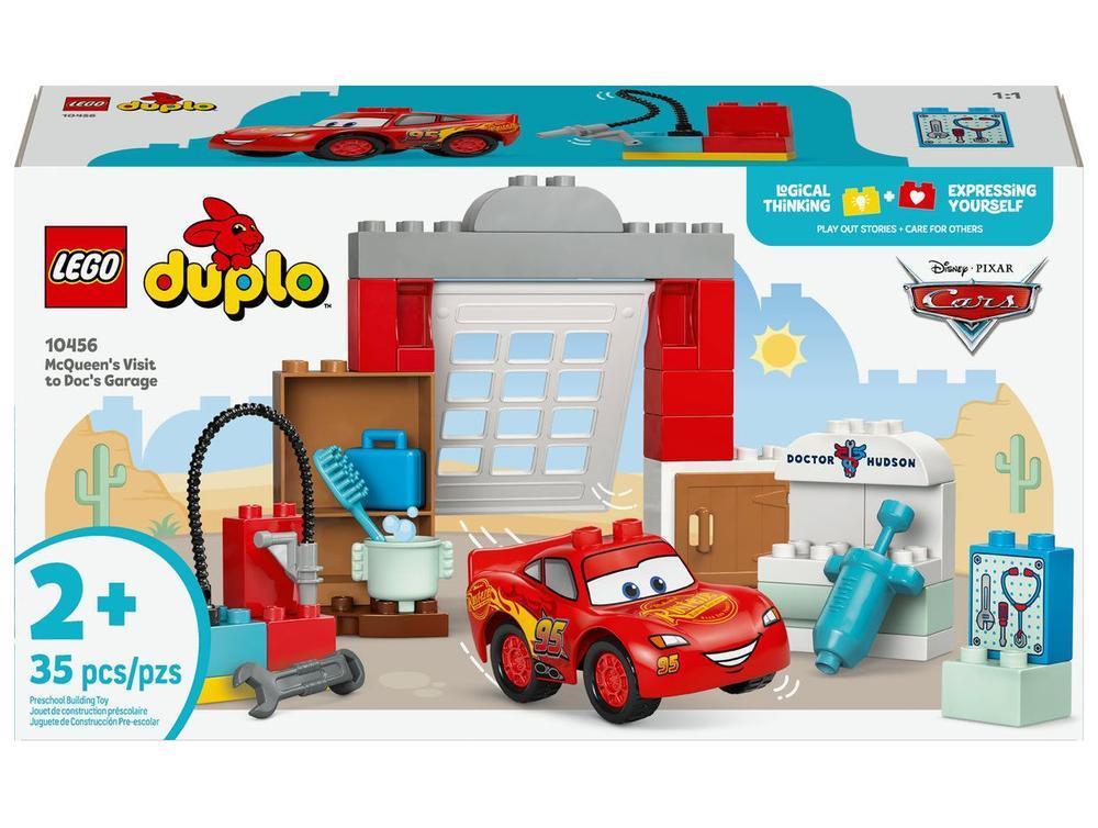 LEGO Visita de McQueen a Garagem do Doc 10456  - 8