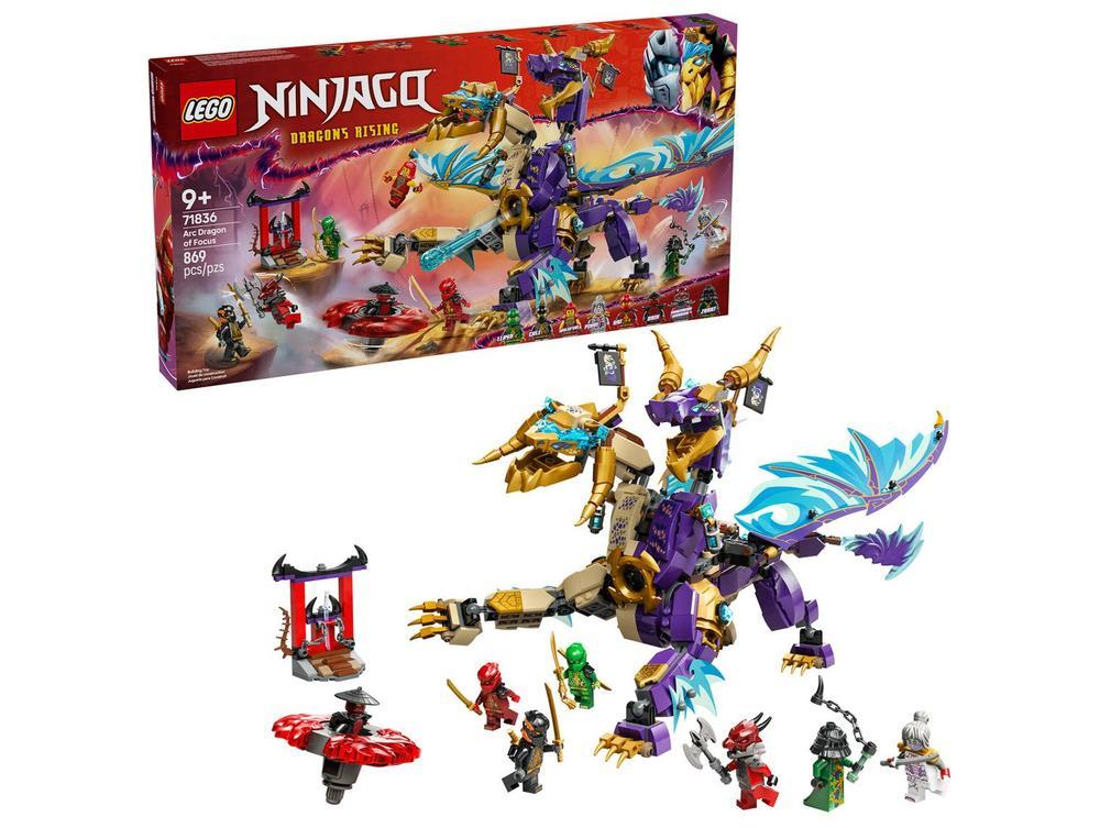 LEGO Arco Dragão de Foco 71836 869 Peças - 1