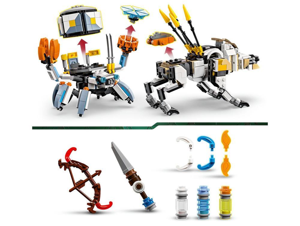 LEGO Aloy e Varl vs. Carapaça e Dente-Serrado 7703 - 6