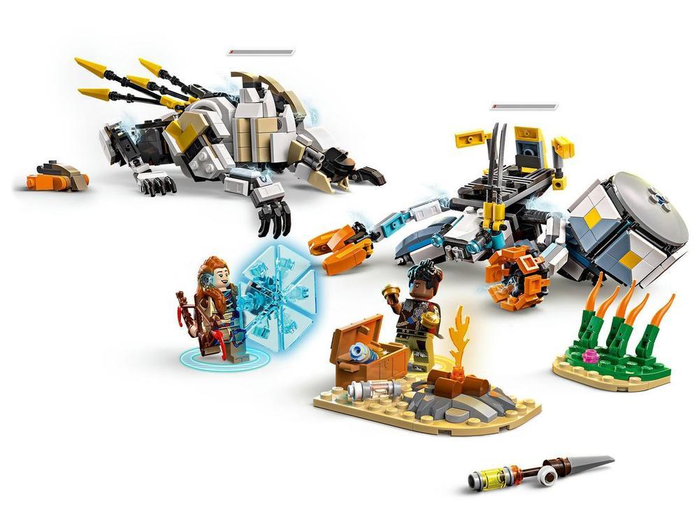 LEGO Aloy e Varl vs. Carapaça e Dente-Serrado 7703 - 7