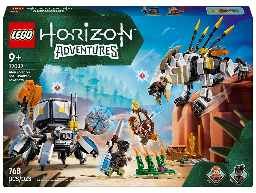 LEGO Aloy e Varl vs. Carapaça e Dente-Serrado 7703 - 9