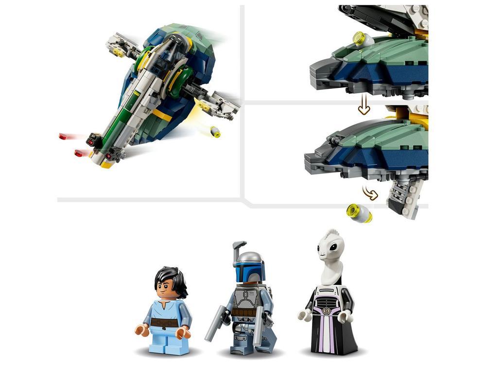 LEGO Nave Estelar de Jango Fett 75433 707 Peças - 4