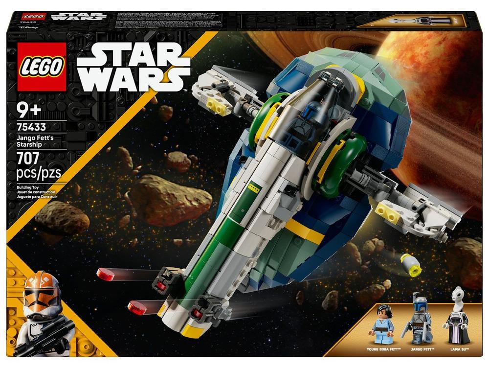 LEGO Nave Estelar de Jango Fett 75433 707 Peças - 8