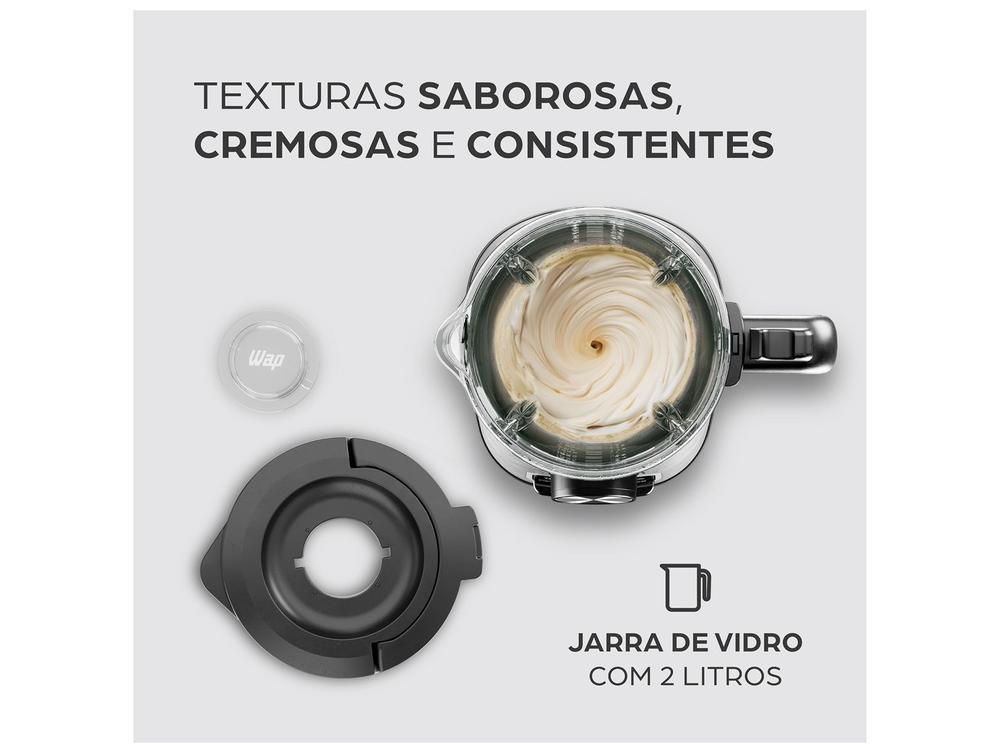 Liquidificador Wap Prosdócimo WB2000 Preto e Cinza 2L FW010340 - 3