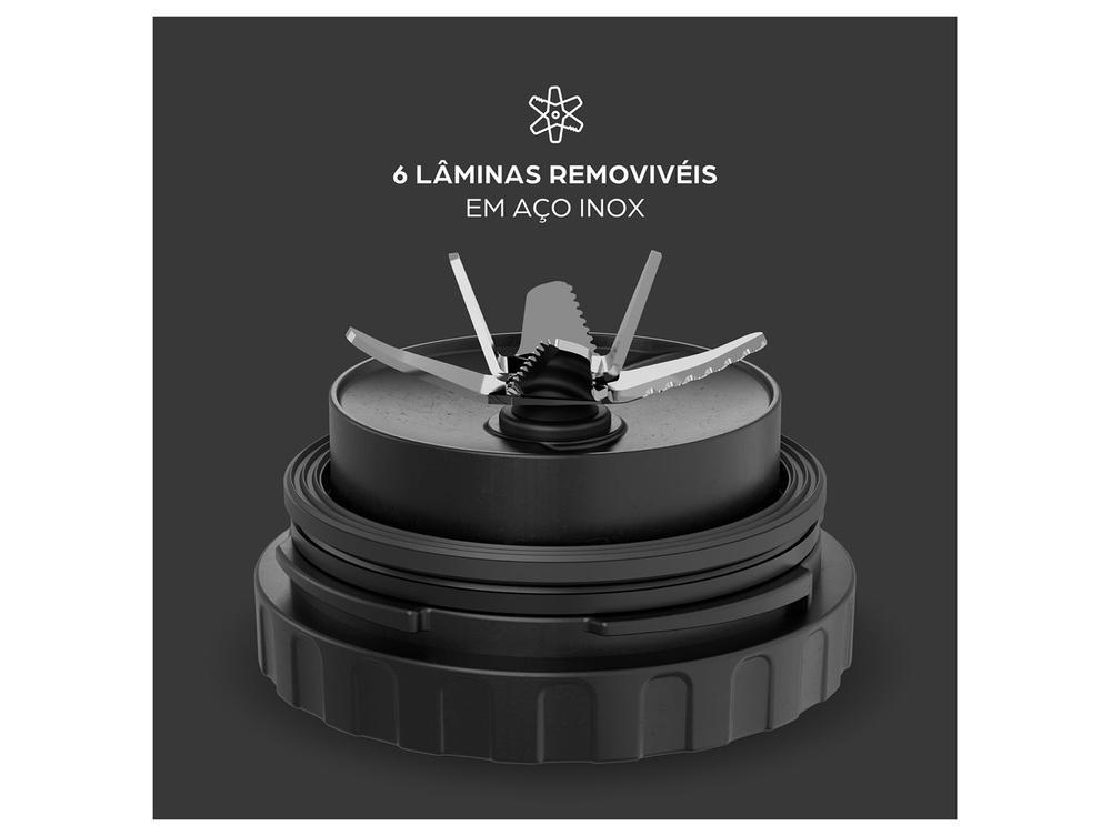 Liquidificador Wap Prosdócimo WB2000 Preto e Cinza 2L FW010340 - 4