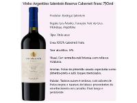 Vinho Tinto Seco Salentein Reserva Argentina 750ml - 3