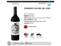 Vinho Tinto Seco Cordero con Piel de Lobo Argentina 750ml - 3