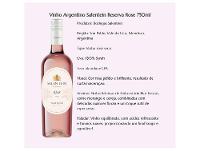 Vinho Rosé Seco Salentein Reserva Argentina 750ml - 3