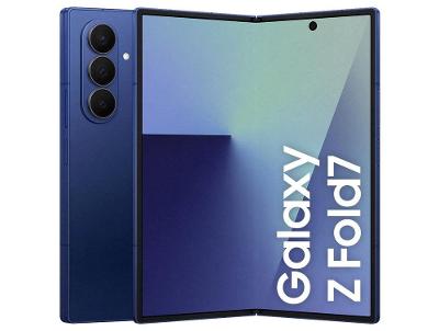 Smartphone Samsung Galaxy Z Fold7 512GB Azul 5G 12GB RAM Tela 8,0" Câm. Tripla + Selfie 10MP