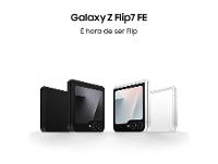 Smartphone Samsung Galaxy Z Flip7 FE 256GB Branco 5G  8GB RAM Tela  6,7" Câm. Dupla + Selfie 10MP - 2