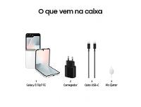 Smartphone Samsung Galaxy Z Flip7 FE 128GB Branco 5G  8GB RAM Tela 6,7" Câm. Dupla + Selfie 10MP - 6