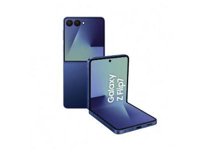 Celular Samsung Galaxy Z Flip7 256GB Azul 5G Tela 6,9" Câm. Dupla 50MP Galaxy AI