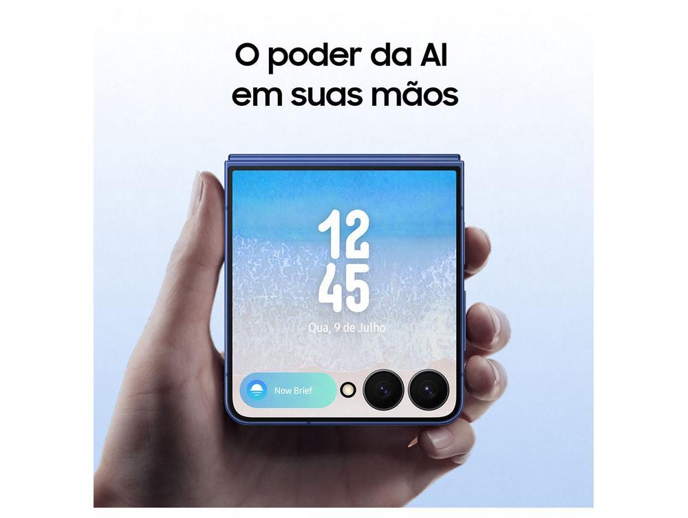 Smartphone Samsung Galaxy Z Flip7 256GB Preto 5G Tela 6,9" Câm. Dupla 50MP Galaxy AI - 4