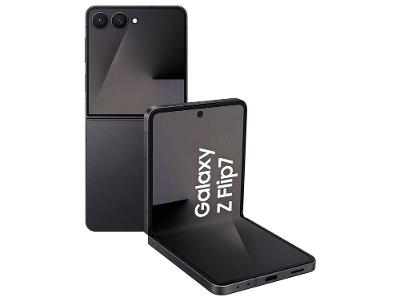 Smartphone Samsung Galaxy Z Flip7 256GB Preto 5G Tela 6,9" Câm. Dupla 50MP Galaxy AI