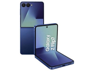 Smartphone Samsung Galaxy Z Flip7 512GB Azul 5G Tela 6,9" Câm. Dupla + Selfie 10MP