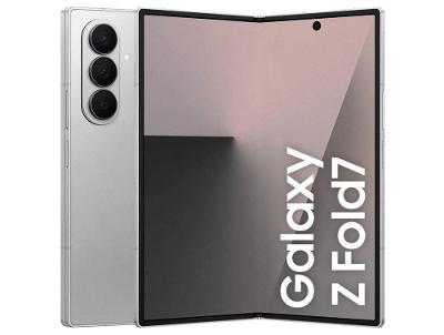 Smartphone Samsung Galaxy Z Fold7 512GB Prata 5G 16GB RAM Tela 8,0" Câm. Tripla + Selfie 10MP