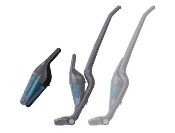 Aspirador de Pó 2 em 1 Vertical e Portátil Wap sem Fio com Filtro HEPA 85W Eco Rápido Cinza e Azul FW009445 - 3