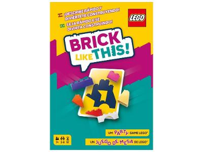 Jogo Brick Like This! LEGO Tabuleiro Galápagos