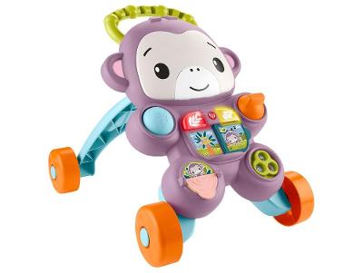 Andador Amigo Macaco Aprenda Comigo Fisher-Price Mattel