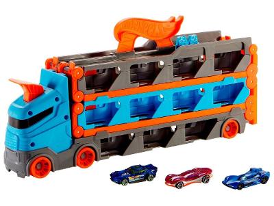 Kit Caminhão Hot Wheels Trailer Speedway Mattel