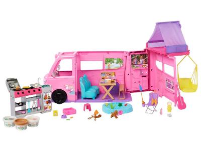 Playset Barbie Camper dos Sonhos Mattel 60 Peças