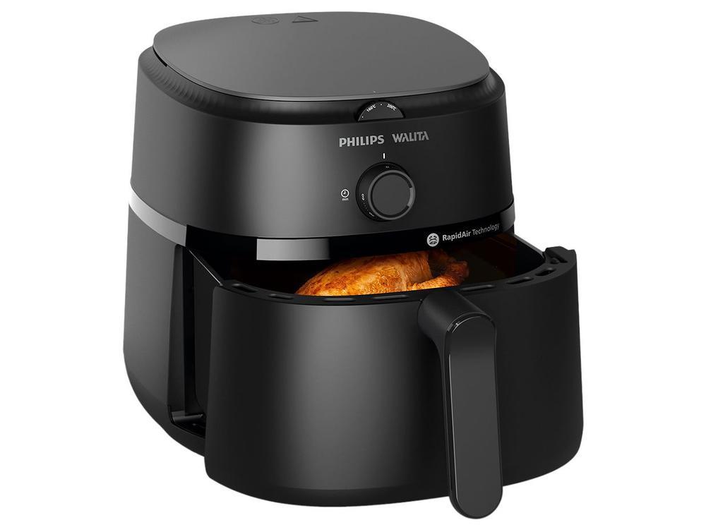 Air Fryer Philips Walita Série 1000 NA130/00 Preto com Timer 6,2L - 1