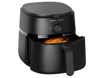 Air Fryer Philips Walita Série 1000 NA130/00 Preto com Timer 6,2L