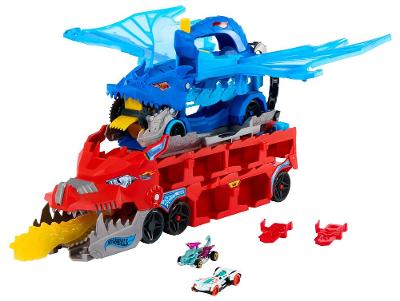 Hot Wheels Supertrailer de dragão