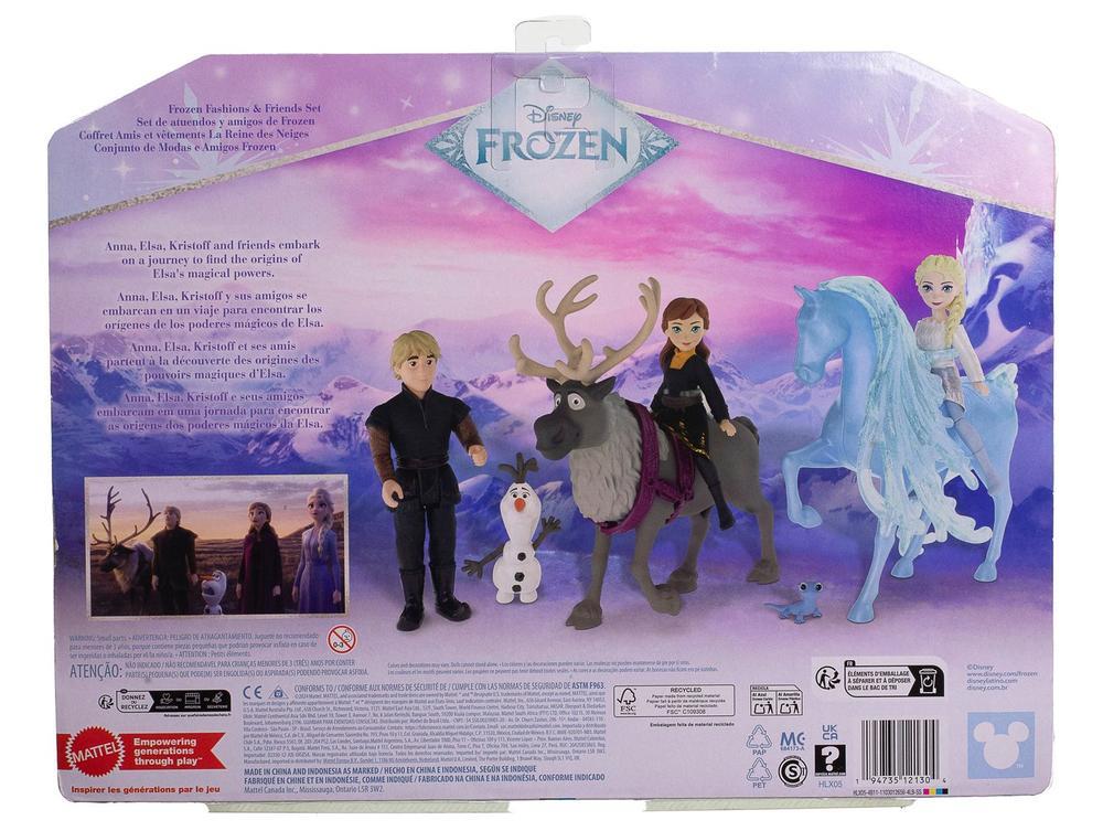 Mini Figura Disney Frozen Conjunto de Modas - 3