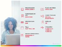 Notebook Dell Inspiron 15 I15-I3100-A15P Intel Core 3 8GB RAM 512GB SSD 15,6" Full HD Windows 11 I15-I3100-A15P - 2