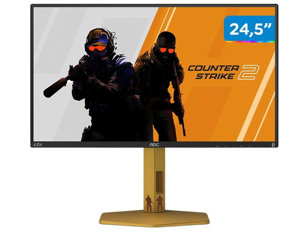 Monitor Gamer AOC Gaming CS25G 24,5" Full HD 310Hz 0,3ms HDMI CS25G/78 - 1