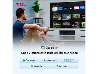 Smart TV 32" TCL Full HD QLED 35S5K Google TV 2 HDMI - 7