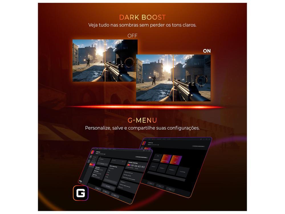 Monitor Gamer AOC Gaming Q27G4F 27" QHD 180Hz IPS 0,5ms HDMI G-Sync Q27G4F/57 - 8