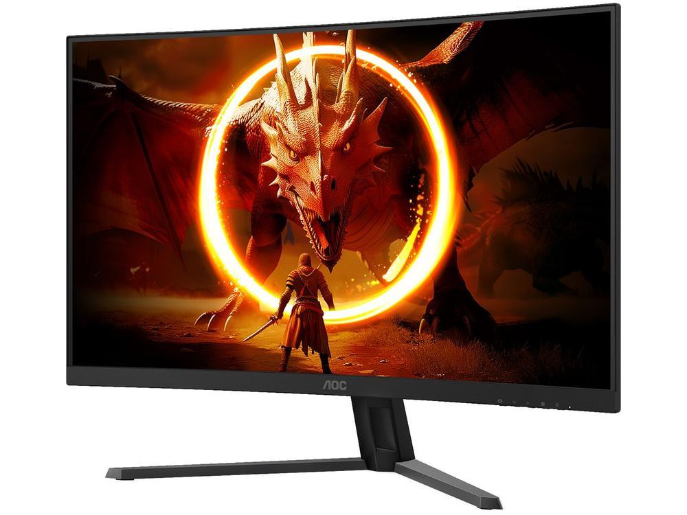 Monitor Gamer AOC Gaming 32" QHD 180Hz VA 0,5ms HDMI DisplayPort - 4